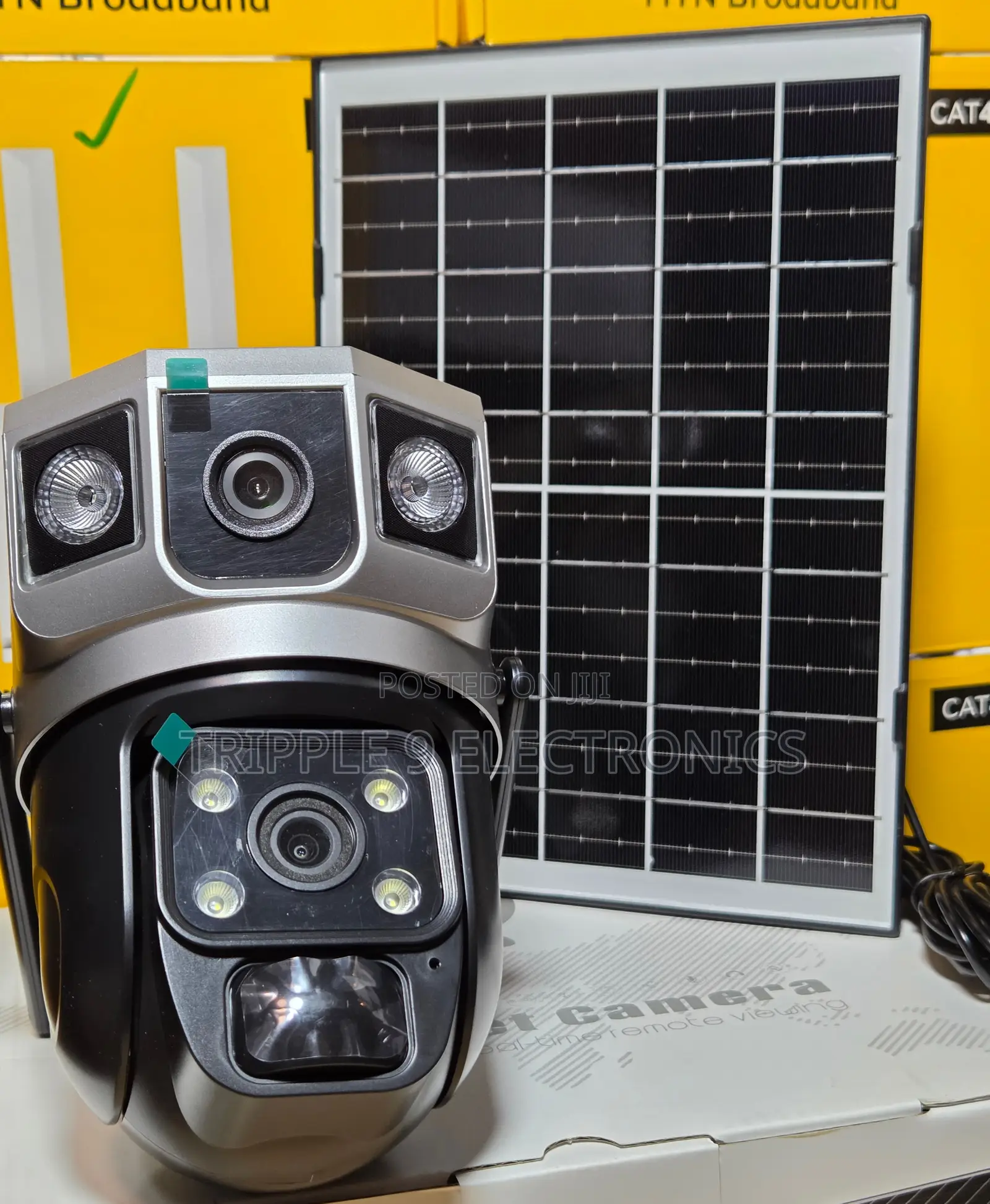 Dual Hd Lens With 4g Connection (Solar)