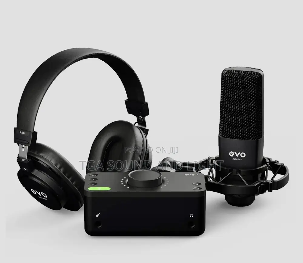 Audient Evo 4 Recording Bundle