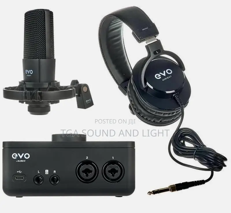 Audient Evo 4 Recording Bundle