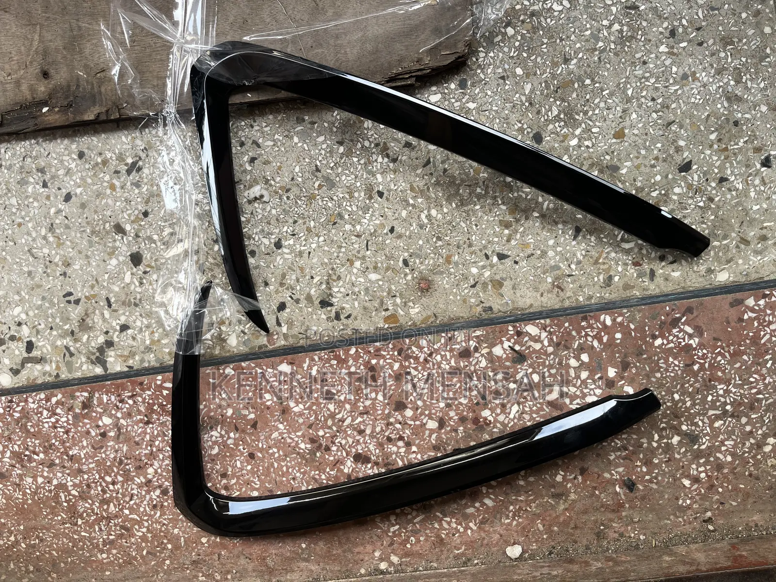 Mazda Cx9 Bumper Chrome Black