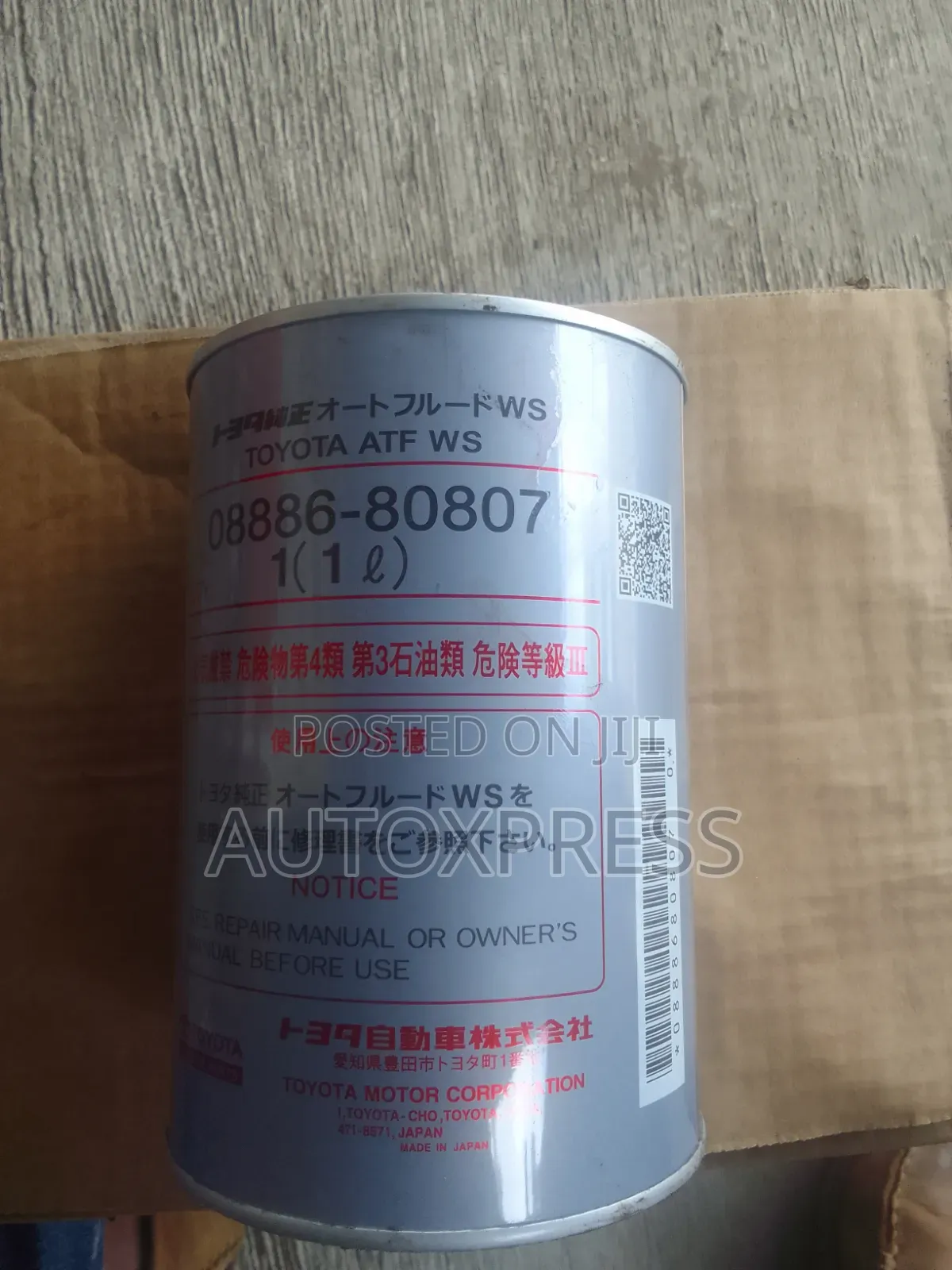 Toyota Atf Ws 1l