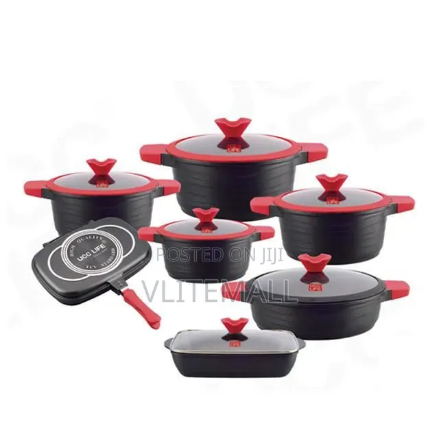 Die-Cast Aluminum Cookware Set