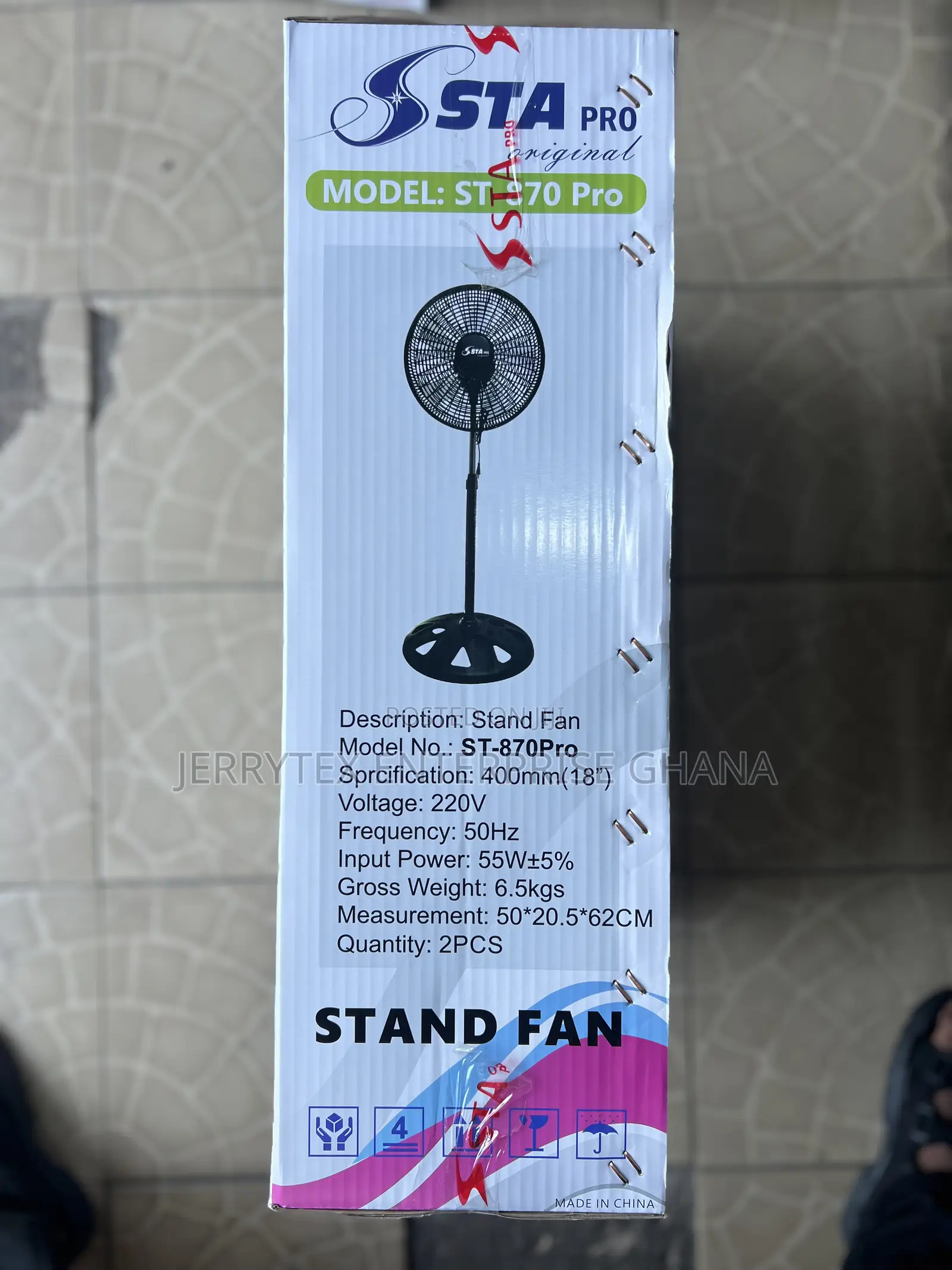 Original Sta Pro 18 Inches Stand Fan