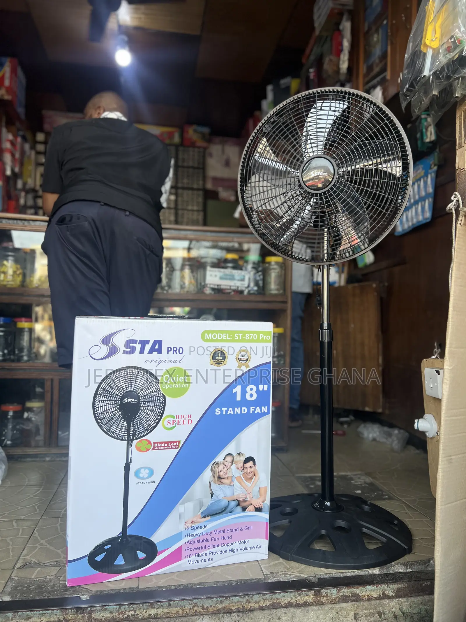 Original Sta Pro 18 Inches Stand Fan