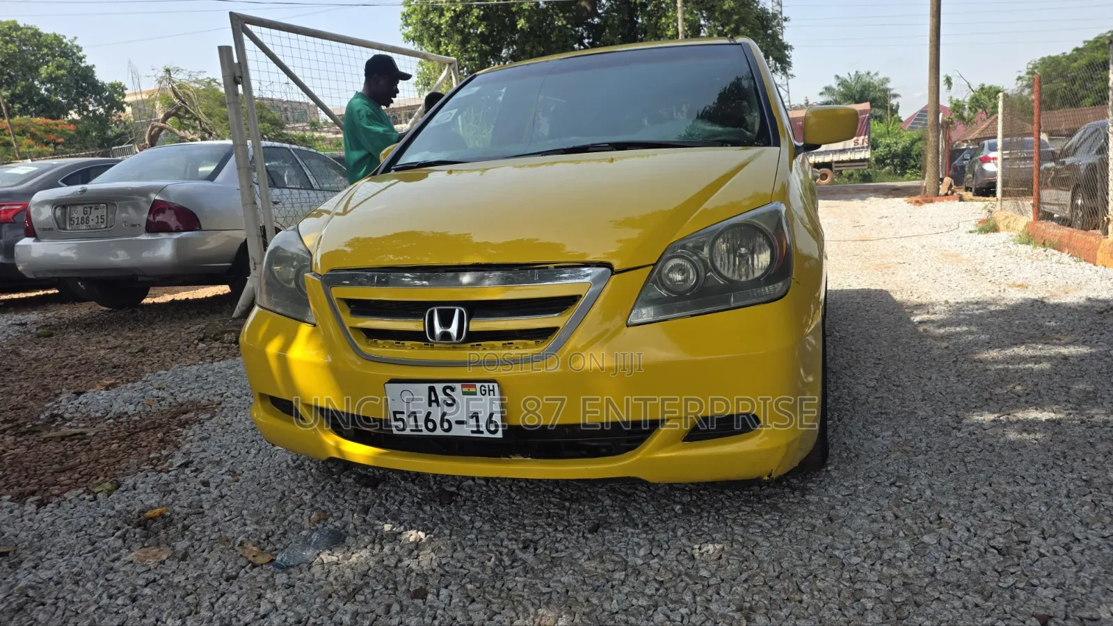 Honda Odyssey 2.4 4WD 2007 Yellow