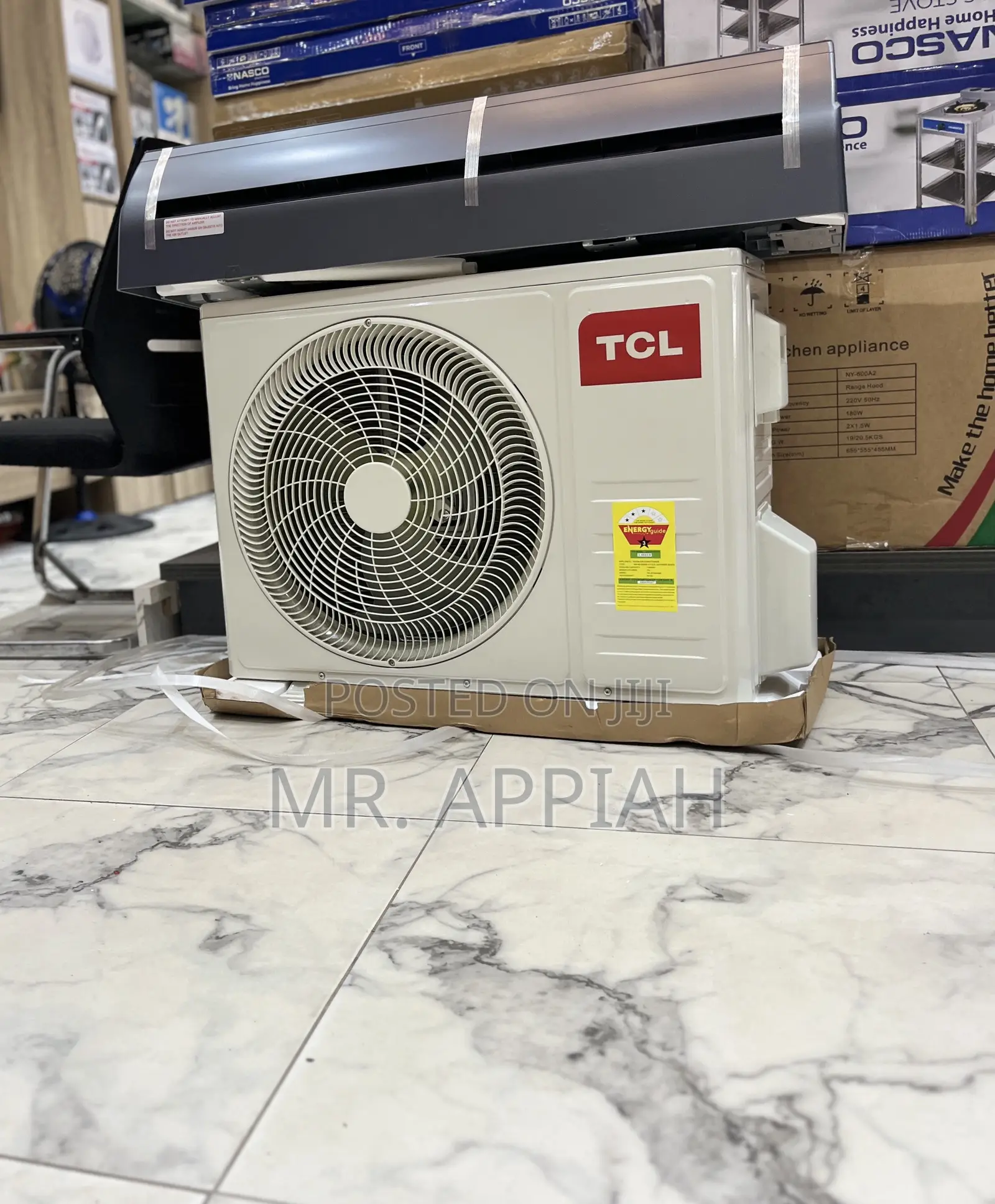 Affordable TCL 1.5hp Inverter Air Conditioner(Black)Mirror, Black