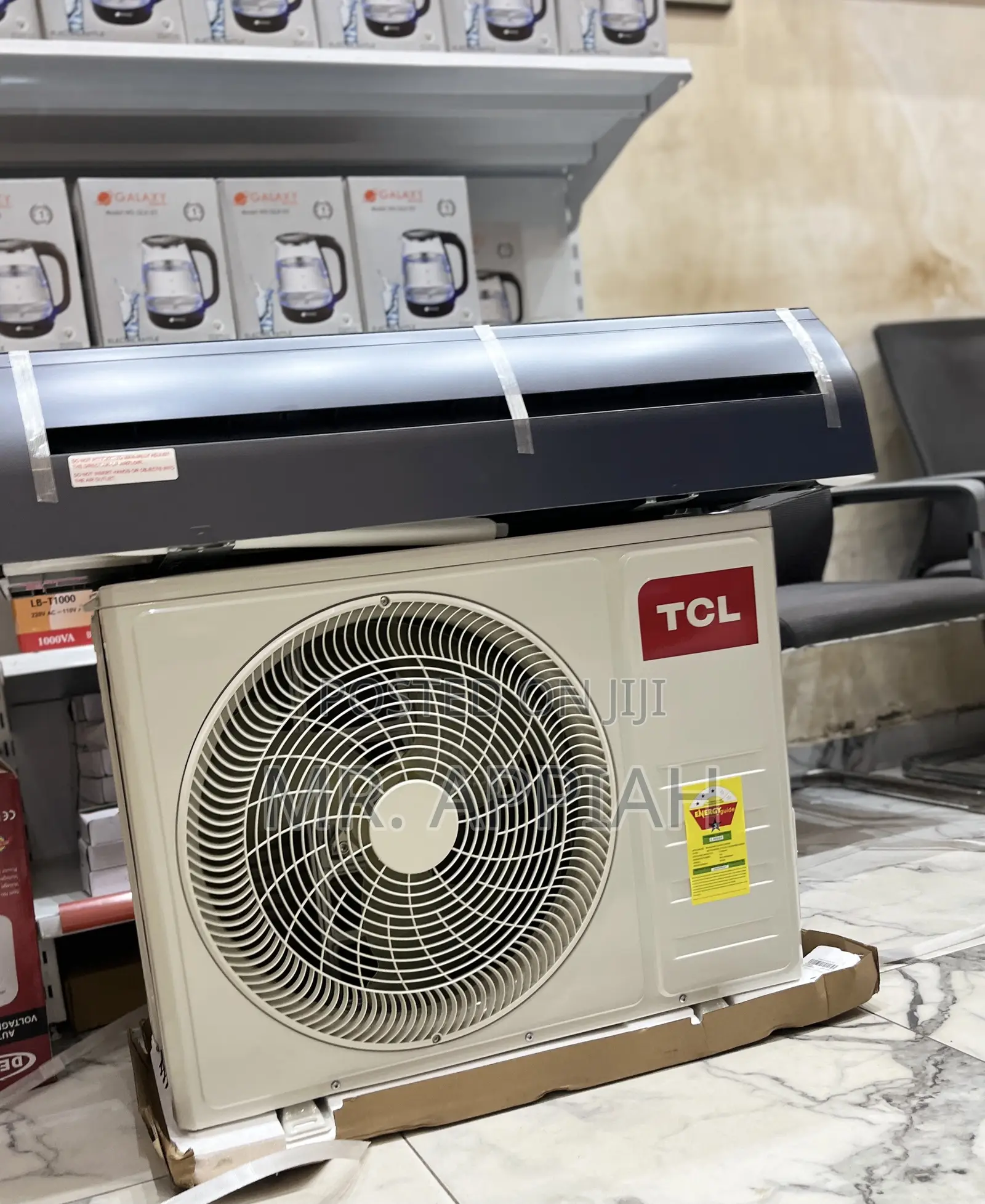 Get TCL 1.5hp Inverter Air Conditioner(Mirror) Black,3 Stars