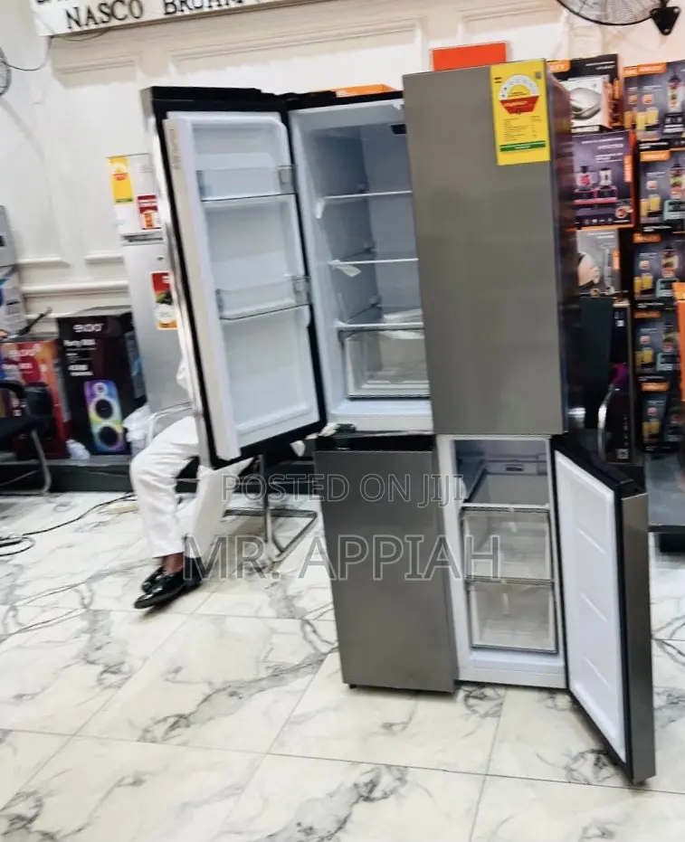 New Nasco Side by Side 4 Door Refrigerator 