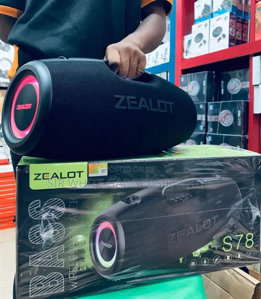 Zealot S78 Is a Heavy-Duty, Portable Bluetooth Boombox