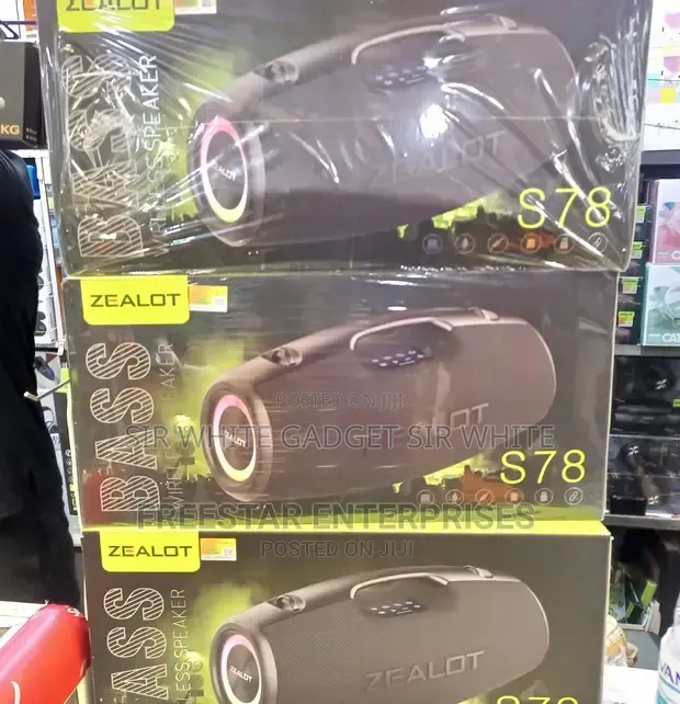 Zealot S78 Is a Heavy-Duty, Portable Bluetooth Boombox