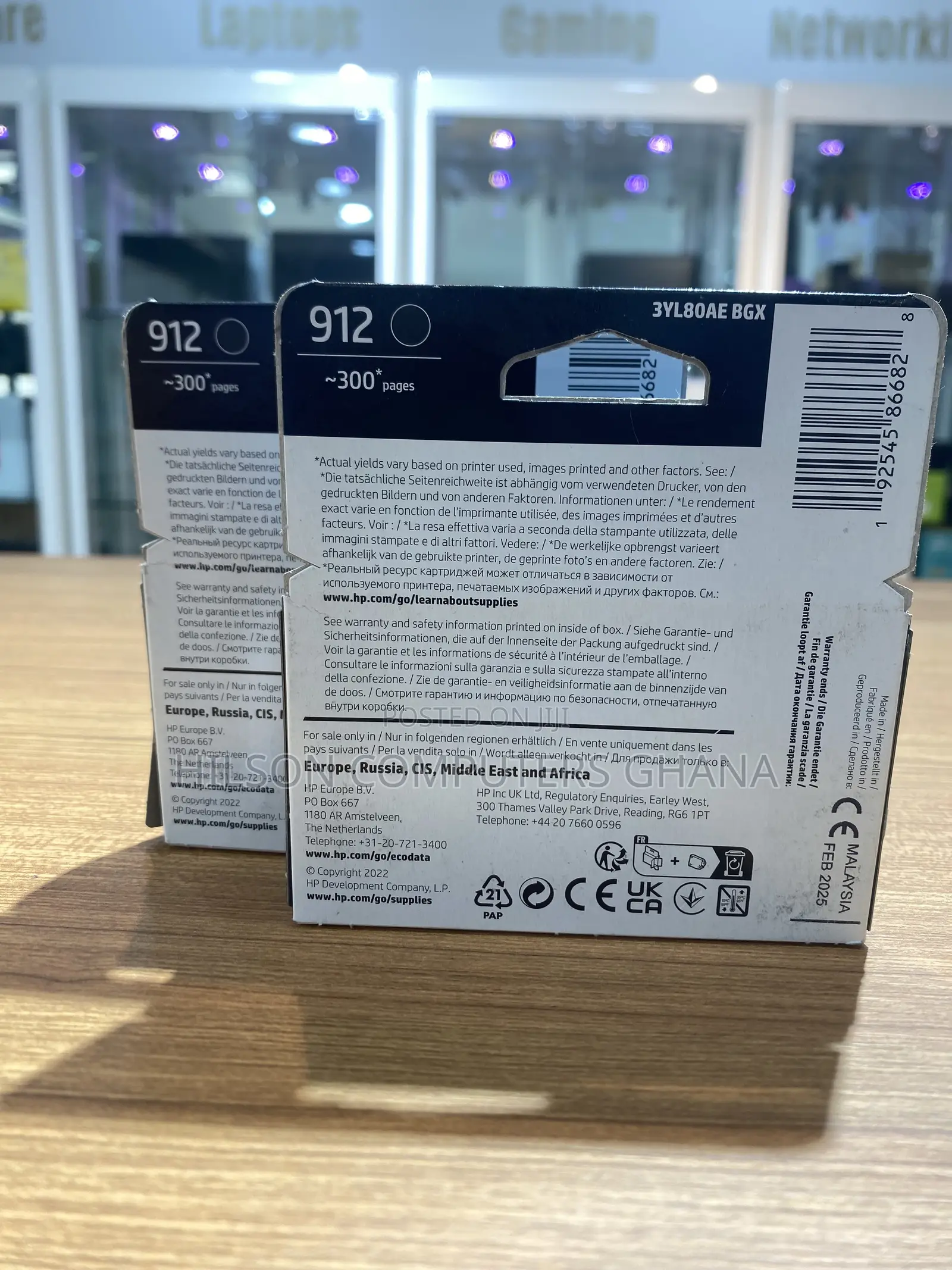 Hp 912 Original Ink Cartridge 3yl80ae - Black