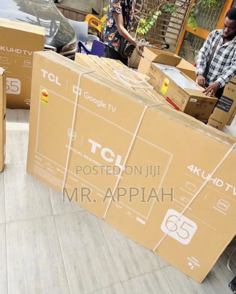 Lovely TCL 65” HDR Smart Satellite Android Uhd Television