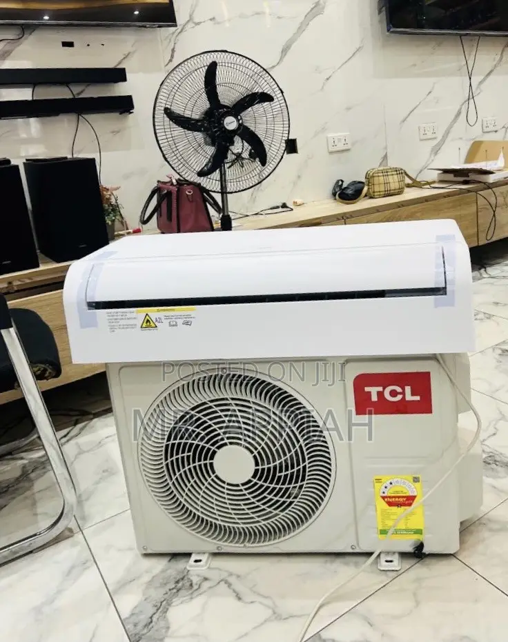 Durable TCL 2.0hp Non Inverter Air Conditioner(White)R410
