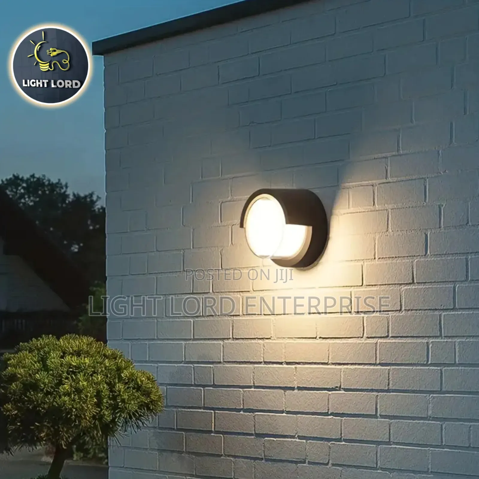 Round Head Led Wall Light