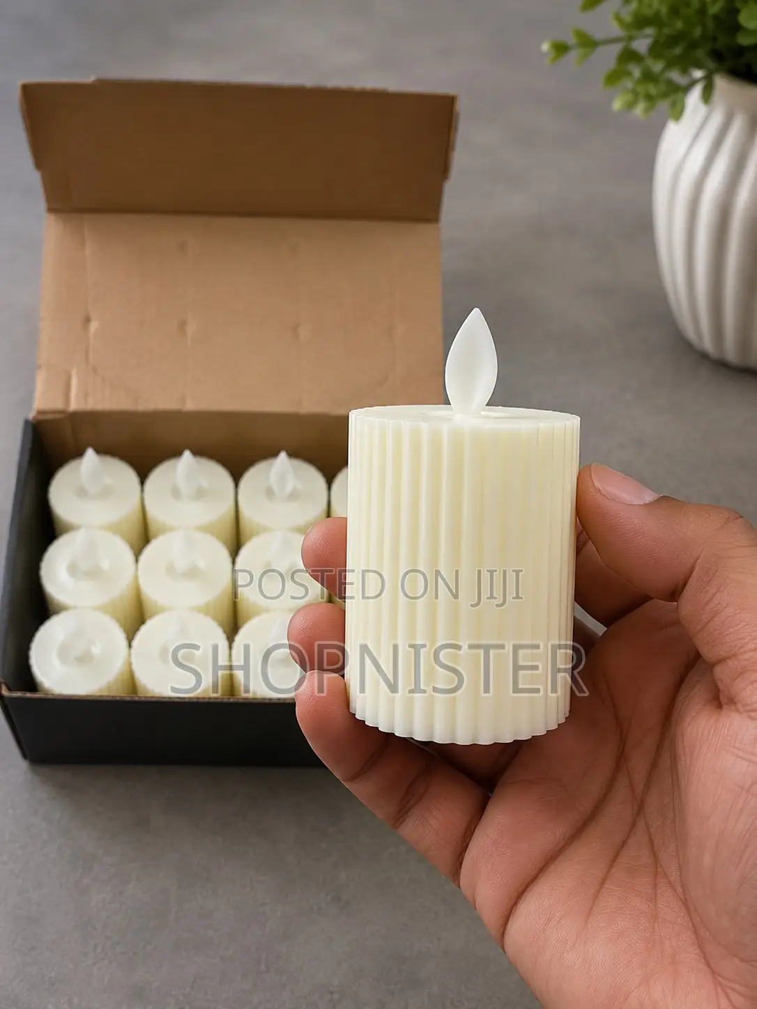 12pcs Led Flameless Candle Set – Battery Operated Decorative Candles