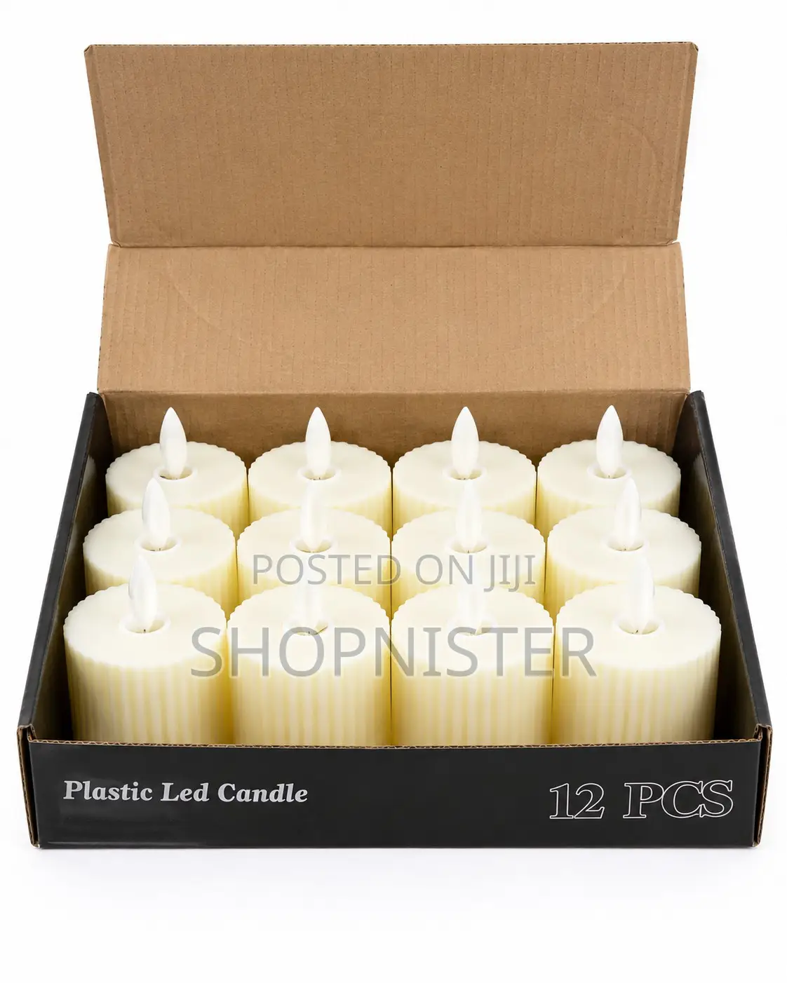 12pcs Led Flameless Candle Set – Battery Operated Decorative Candles
