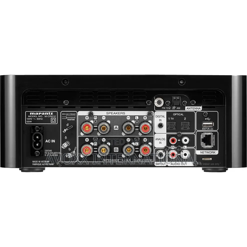 Marantz M-Cr612 Network Cd Receiver|Wi-Fi,Bluetooth, Radio Airplay 2
