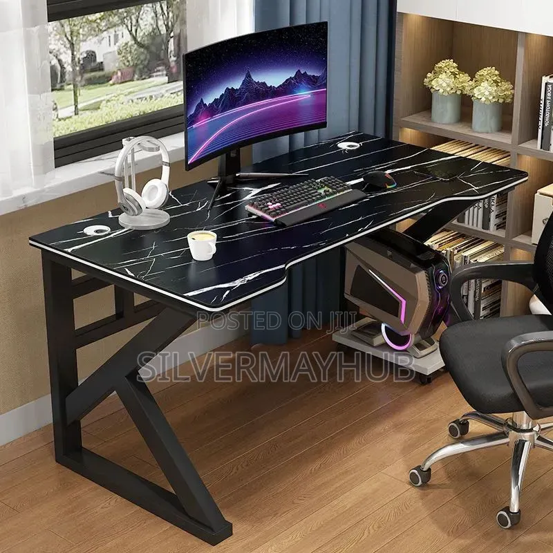 Luxury Marble Gaming Studio Office Desk