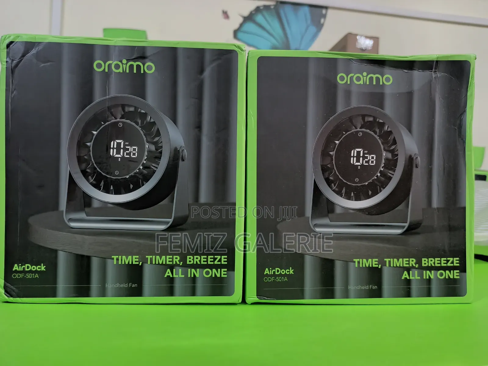 Oraimo Airdock Strong Airflow Portable Desktop Fan