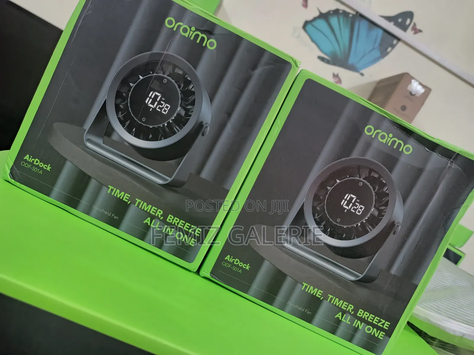 Oraimo Airdock Strong Airflow Portable Desktop Fan