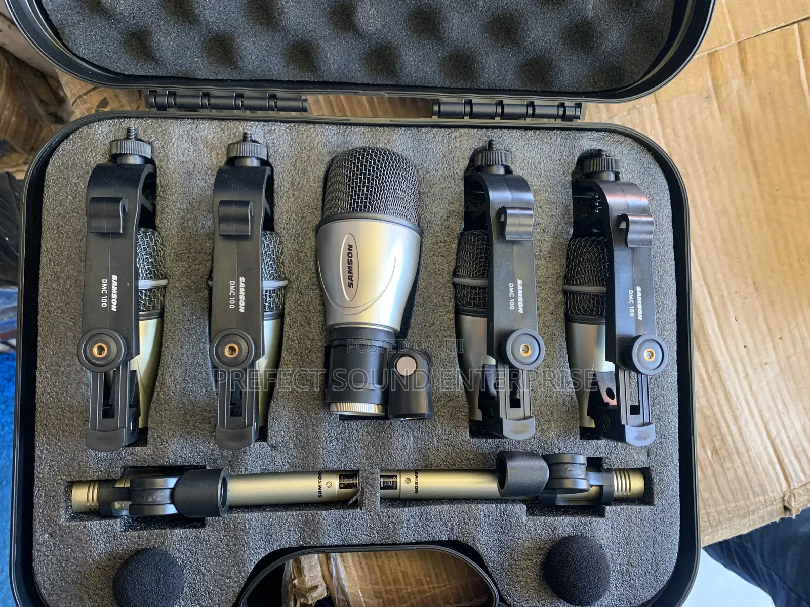 Samson Drums Mic Audio