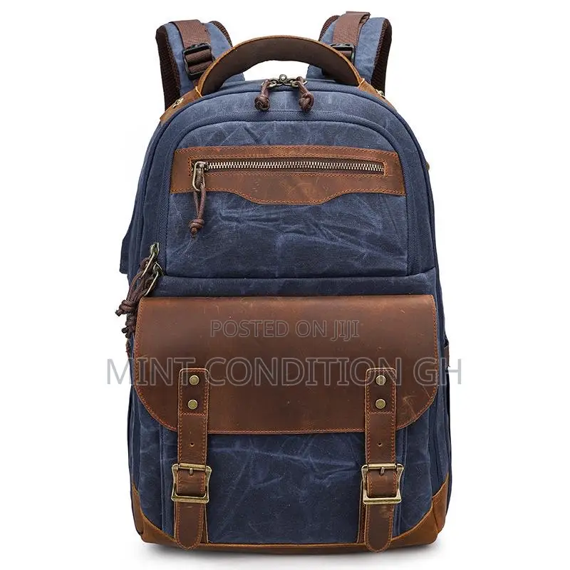 Canvas Leather Bag