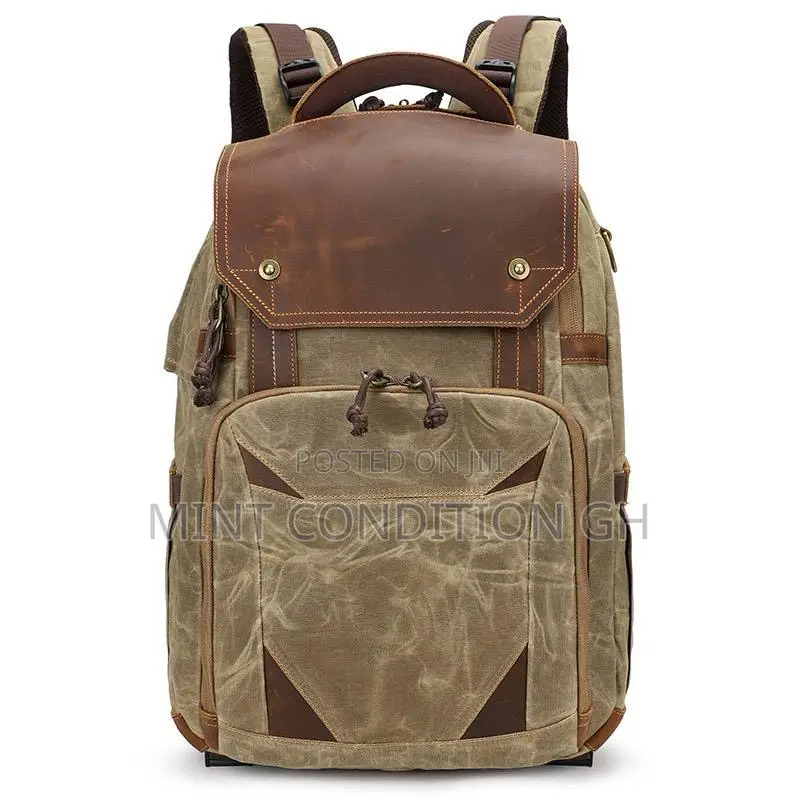 Canvas Leather Bag