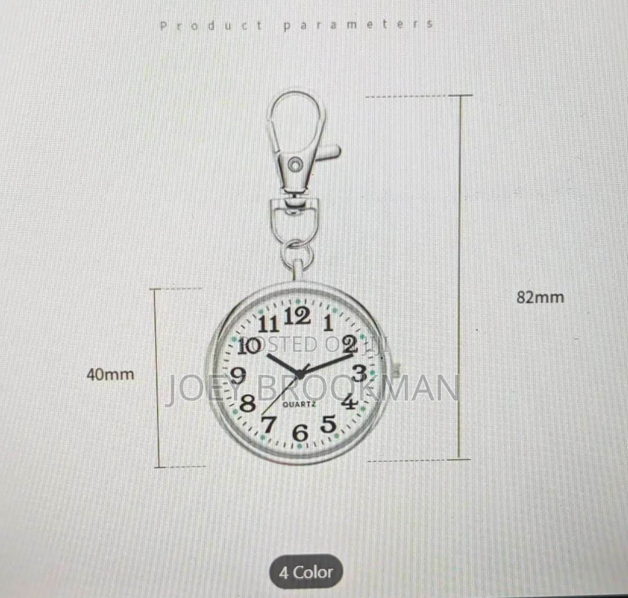 Mini Watch Portable Hanging Watch