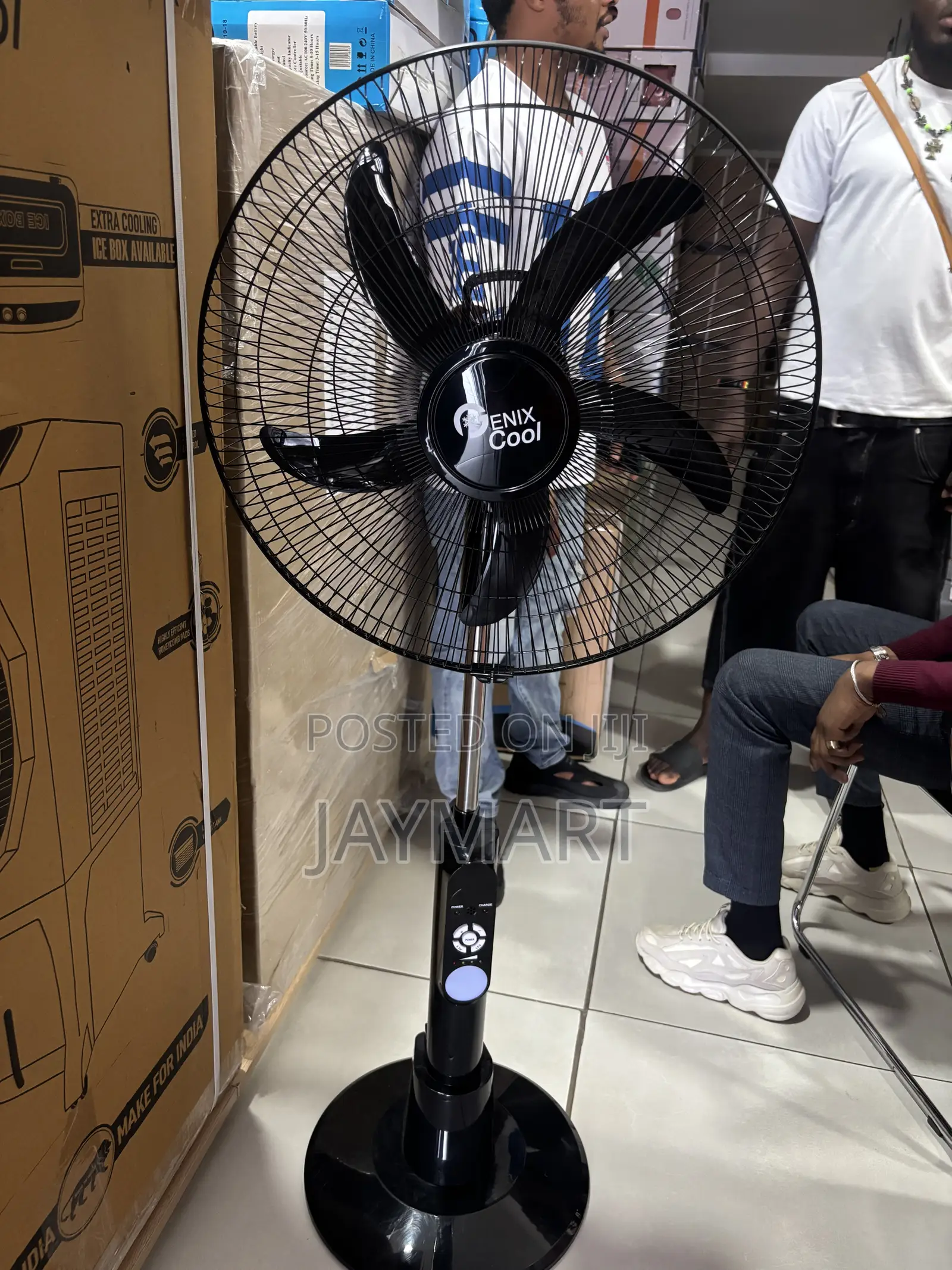 Rechargeable Standing Fan