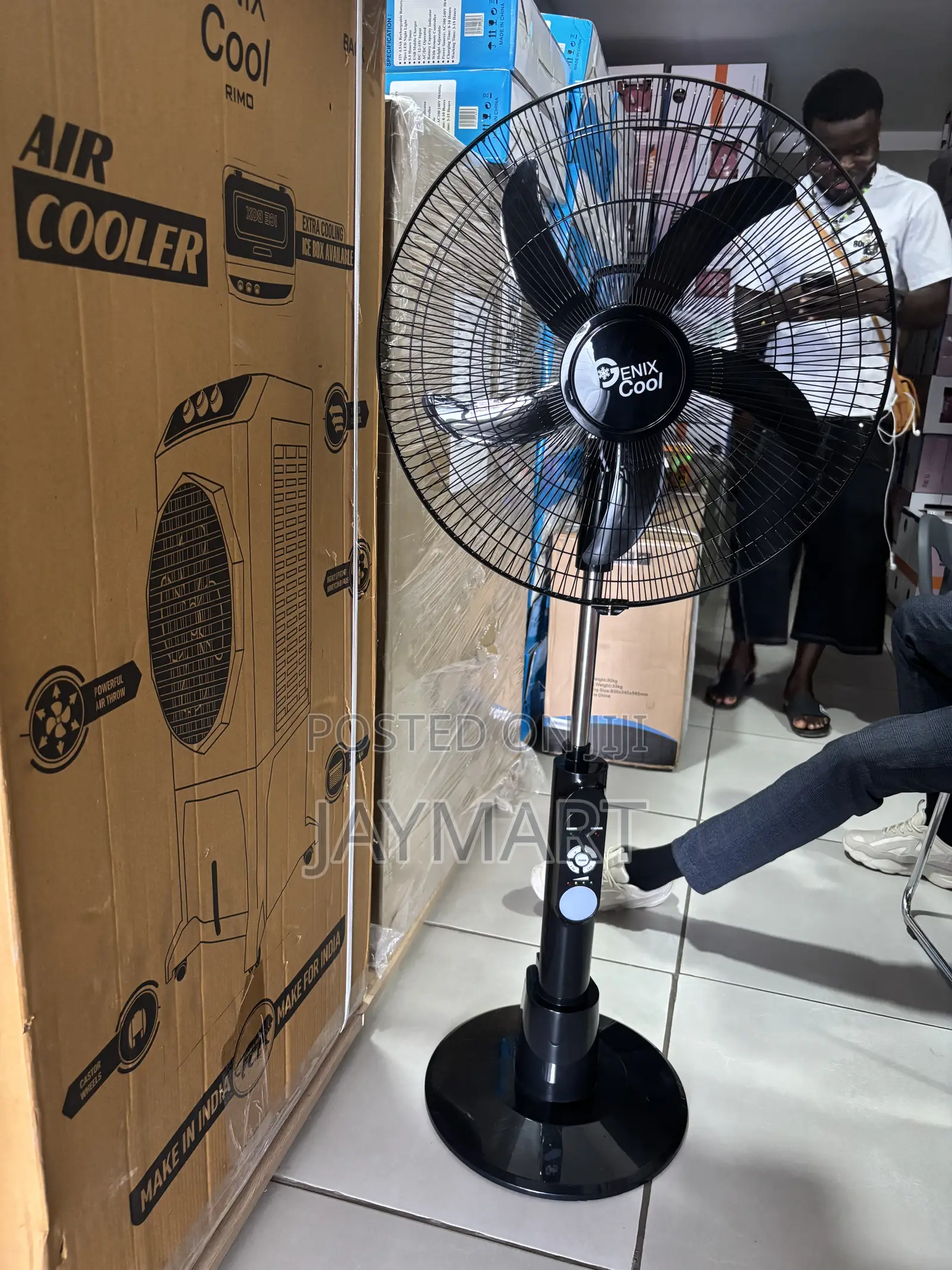 Rechargeable Standing Fan
