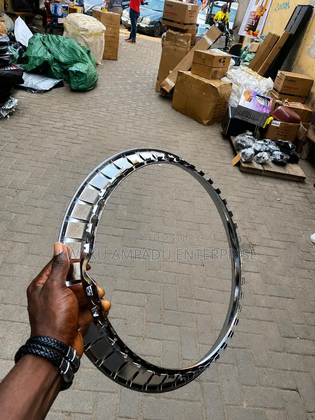 Universal Chrome Wheel Trim Ring 13", 14", 15" 16"