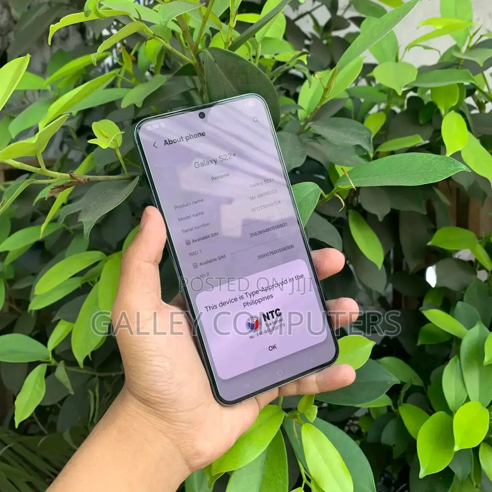 Samsung Galaxy S22+ 5G 256 GB Gray