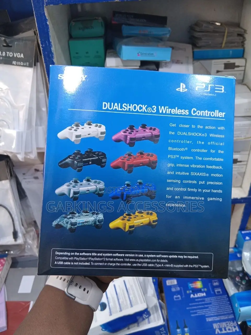 Dual Shock 3 Wireless Controller for Ps3