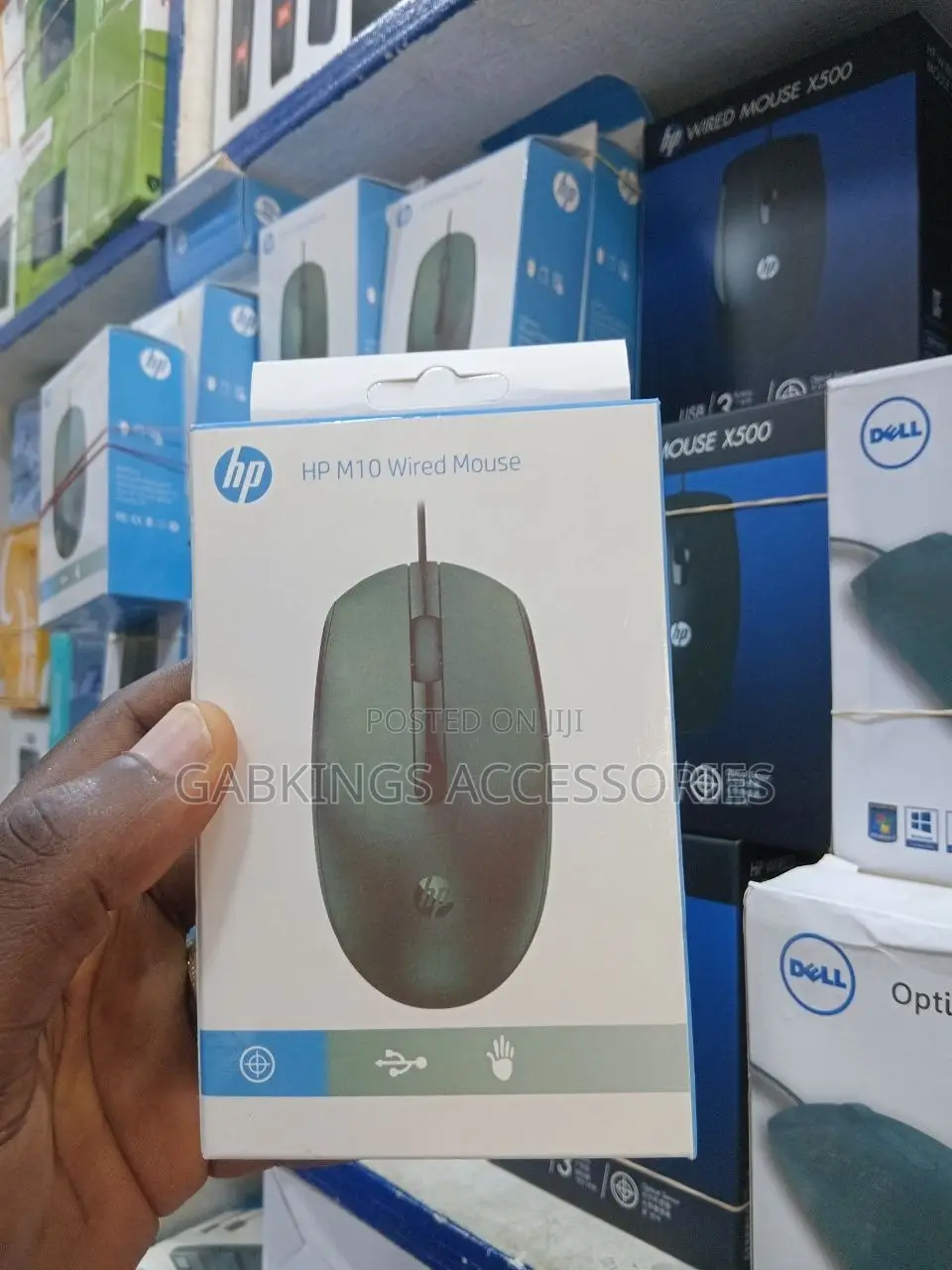 Hp M10 Wired Mouse