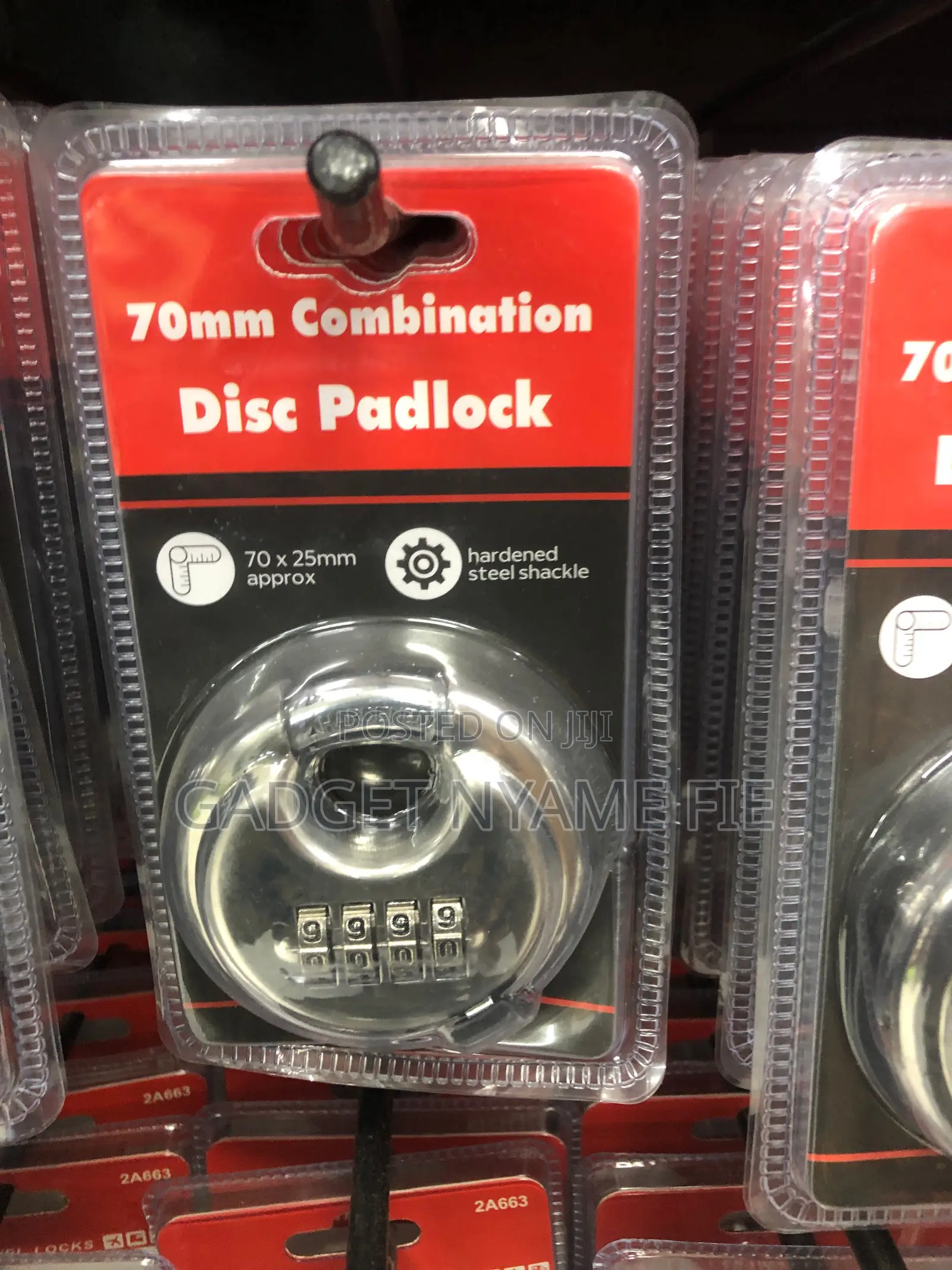 70mm Combination Locker Padlock