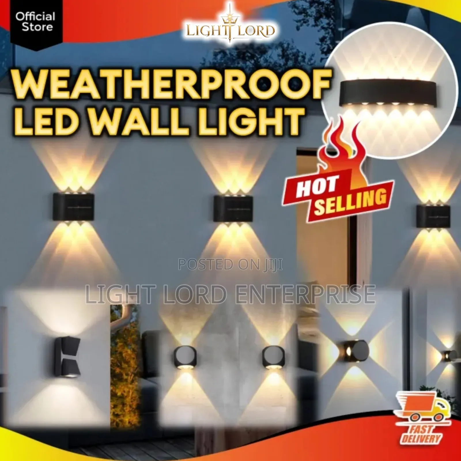 Weather Proof Led Wall Light