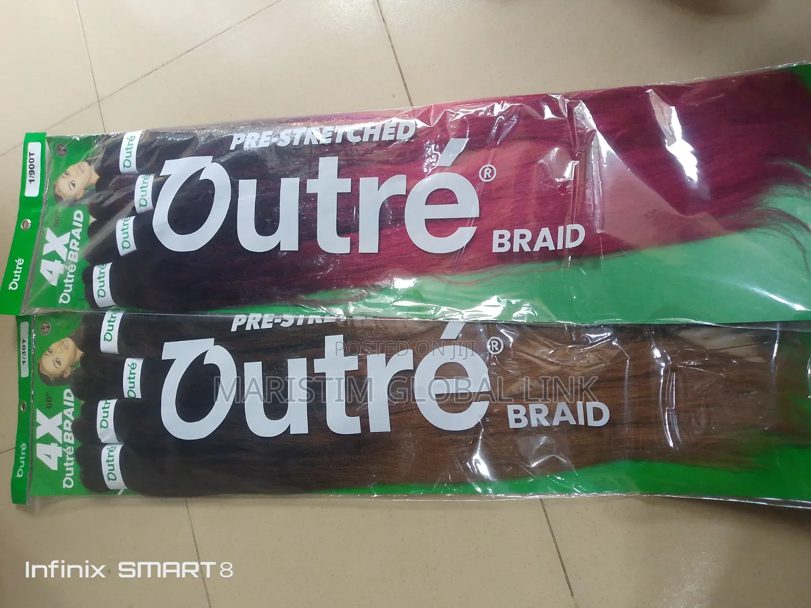 4x Outre Braid Pre- Stretched Hair Extension 60"