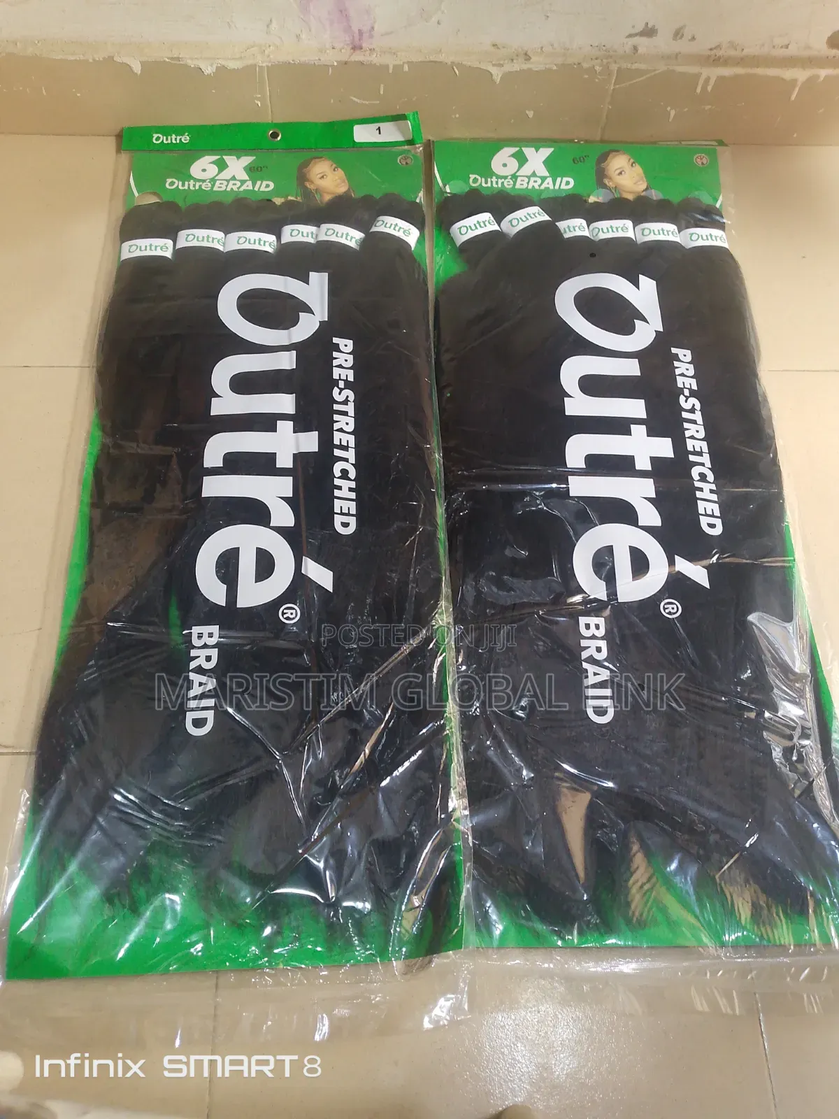 6x Outre Hair Extension Pre-Stretched