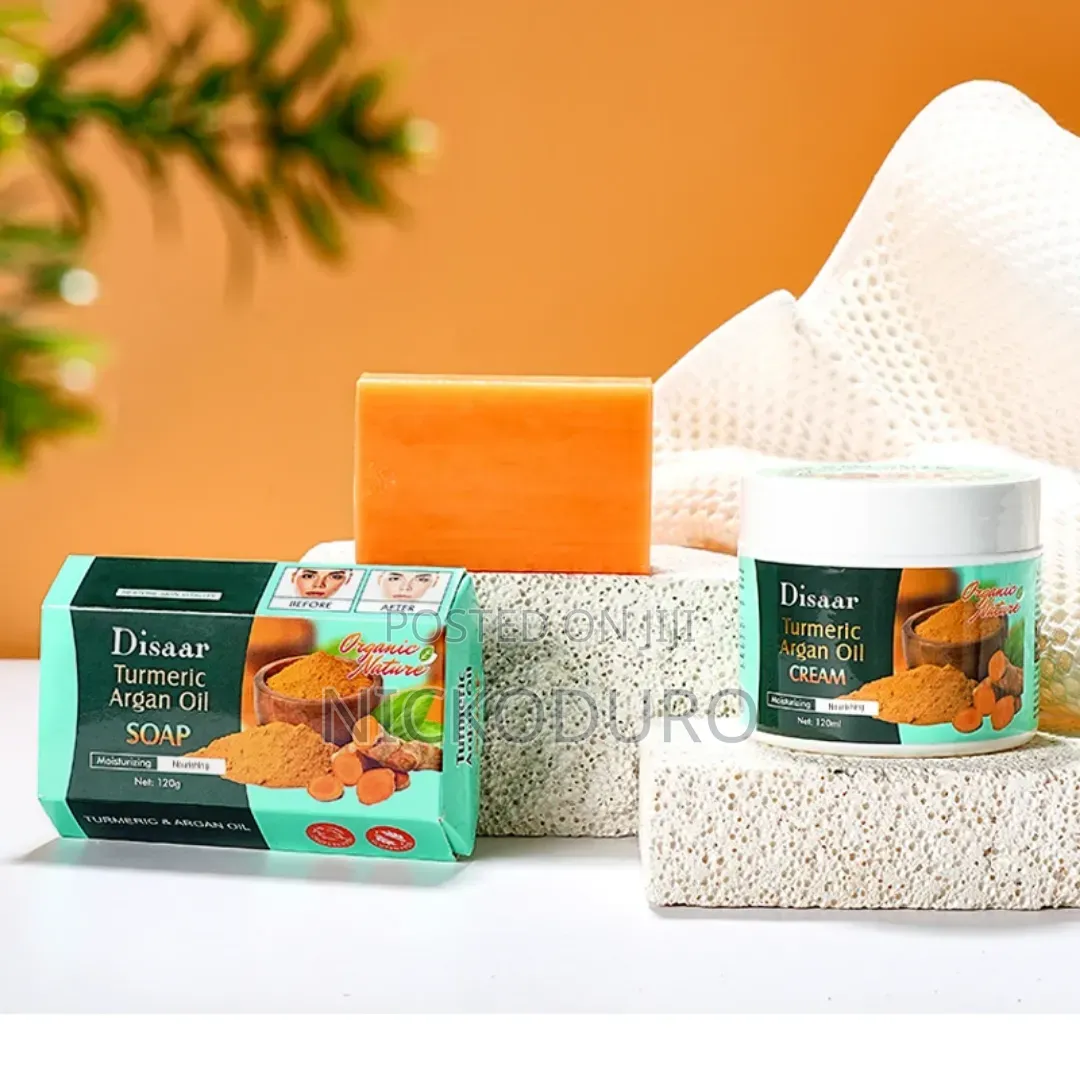 Tumeric Anti-Aging Cream+Soap-
