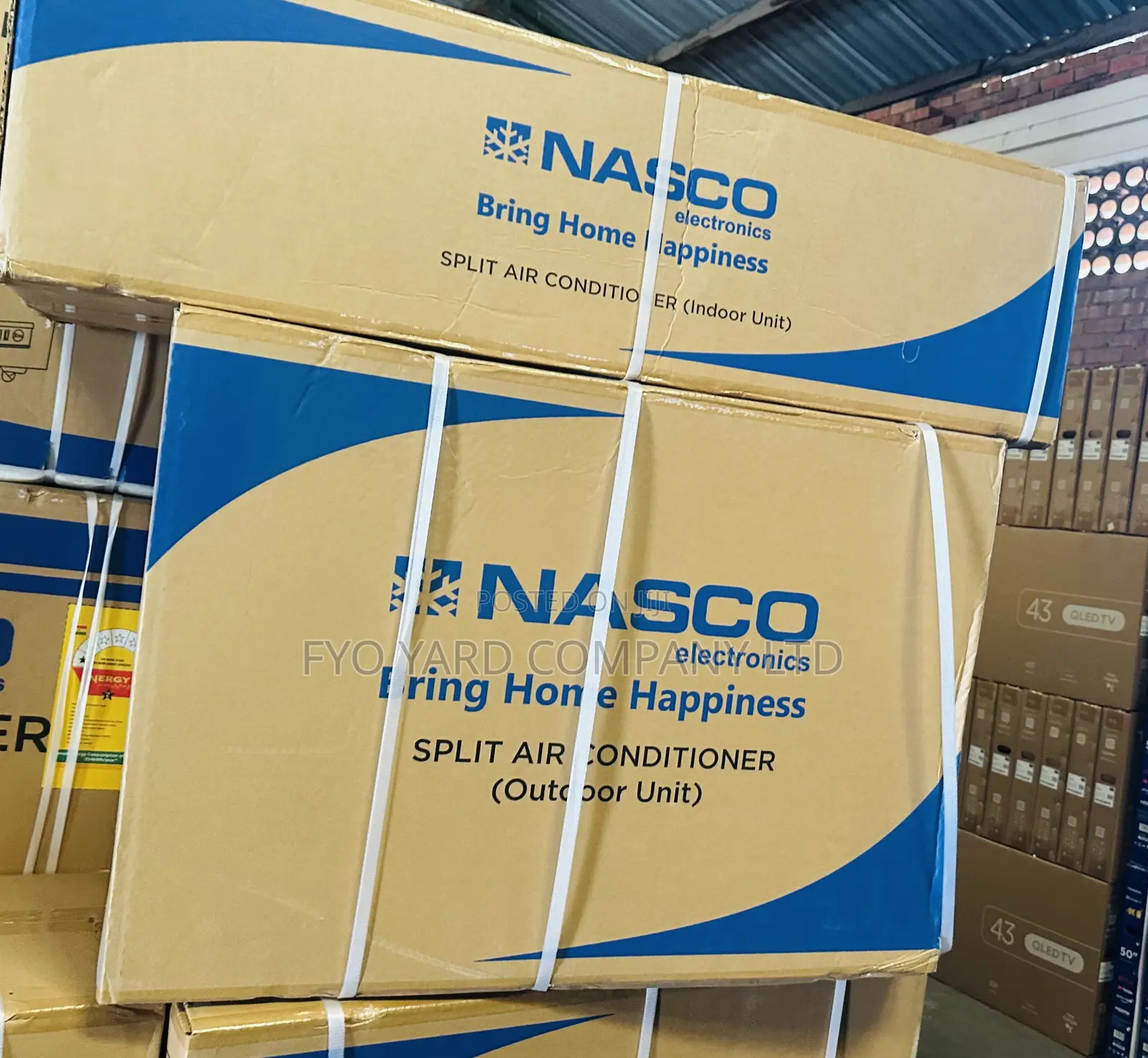 Energy Saver Nasco Made 2.5 Hp Split Cooling Ac