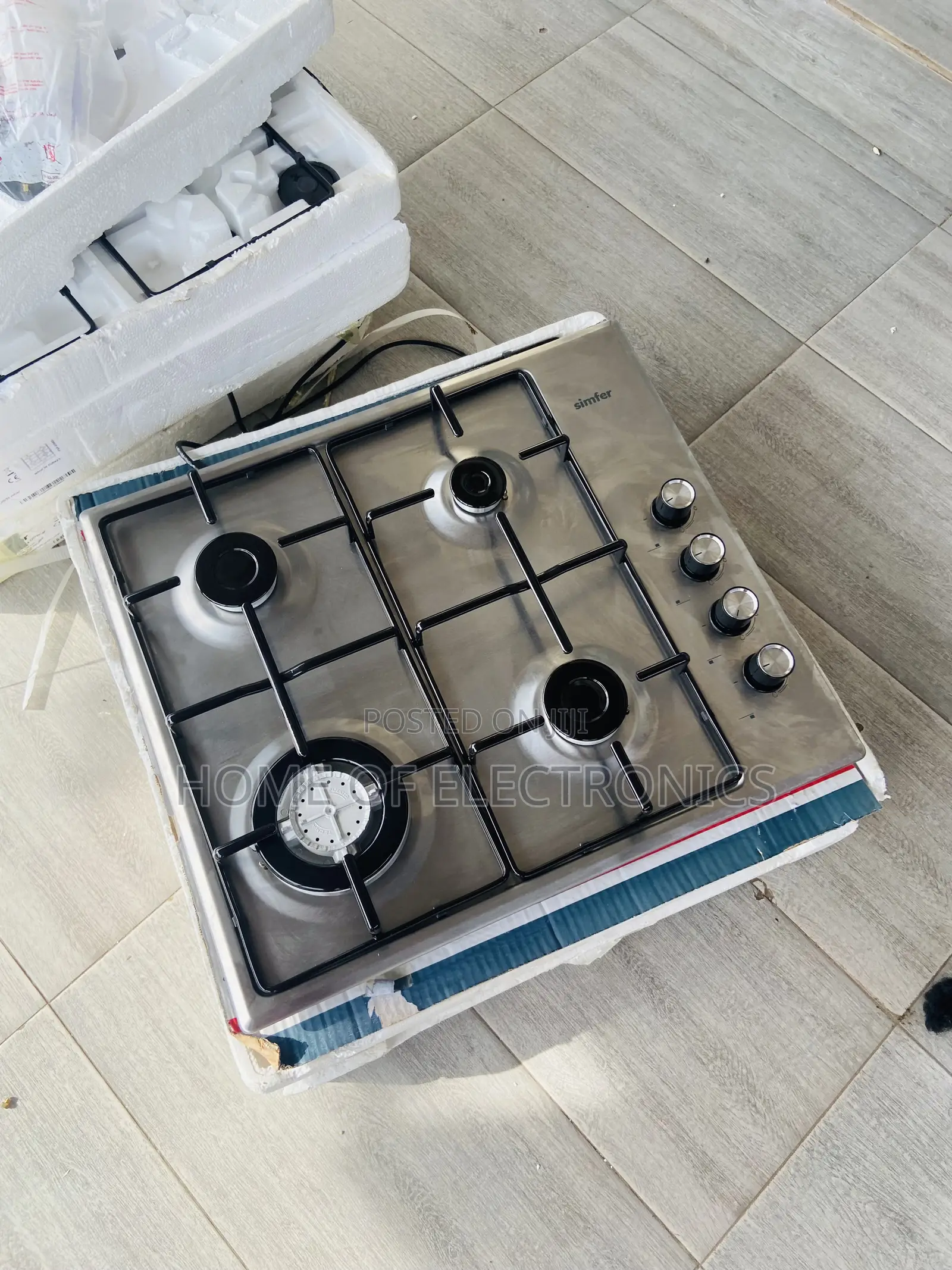 Best Price Simfer 4 Burner All Gas in-Built Gas Hub
