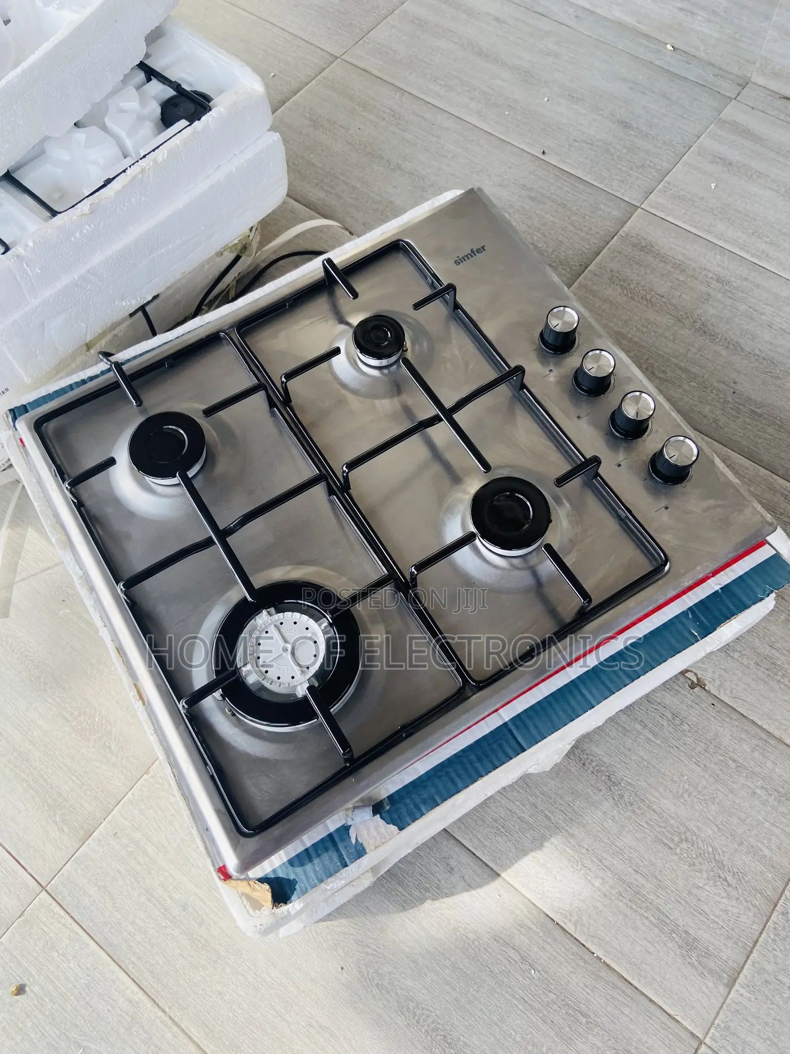 Easy to Install Simfer 60cm in-Built Gas Hub