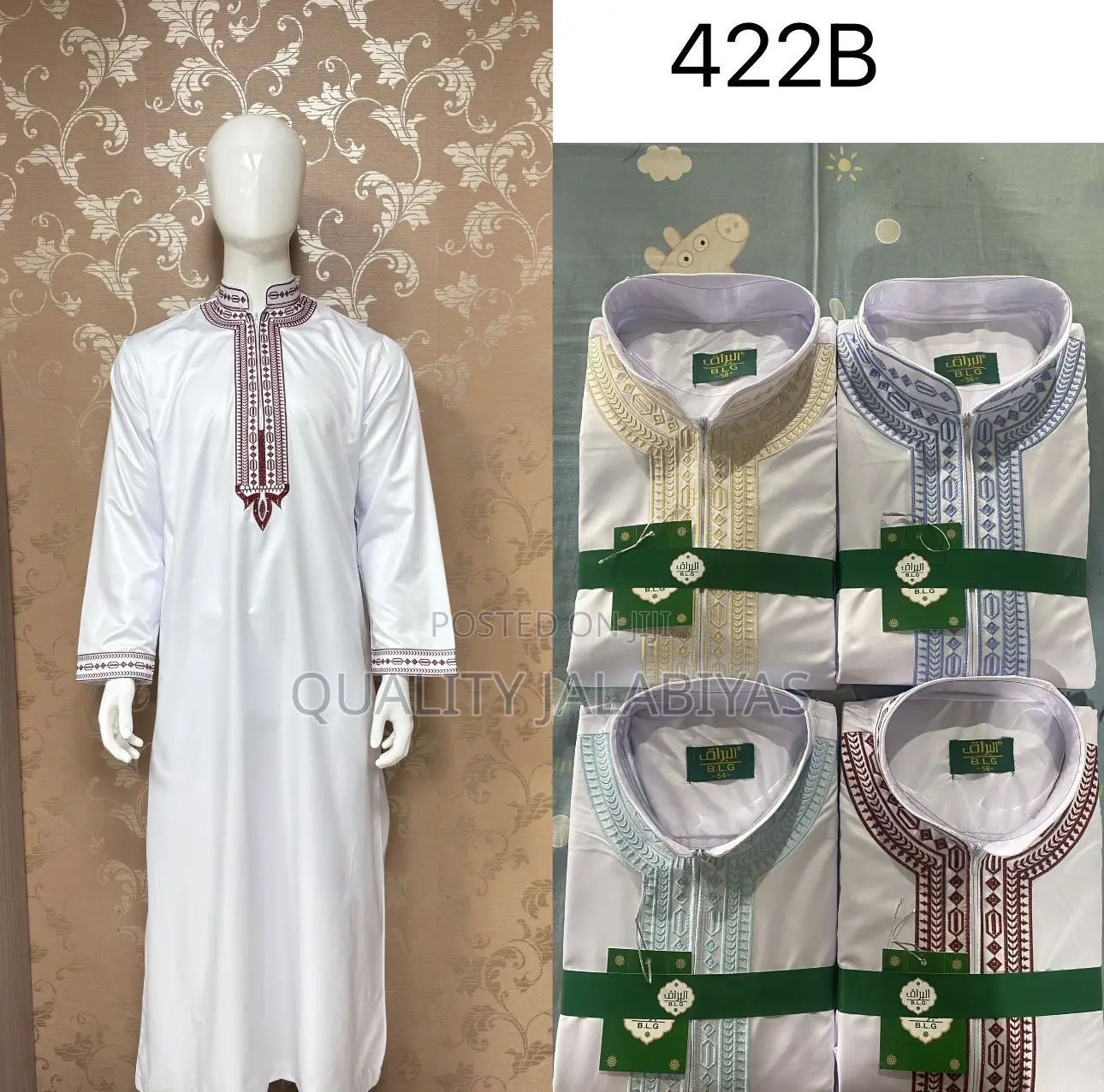 Quality Longsleeves Jalabiya