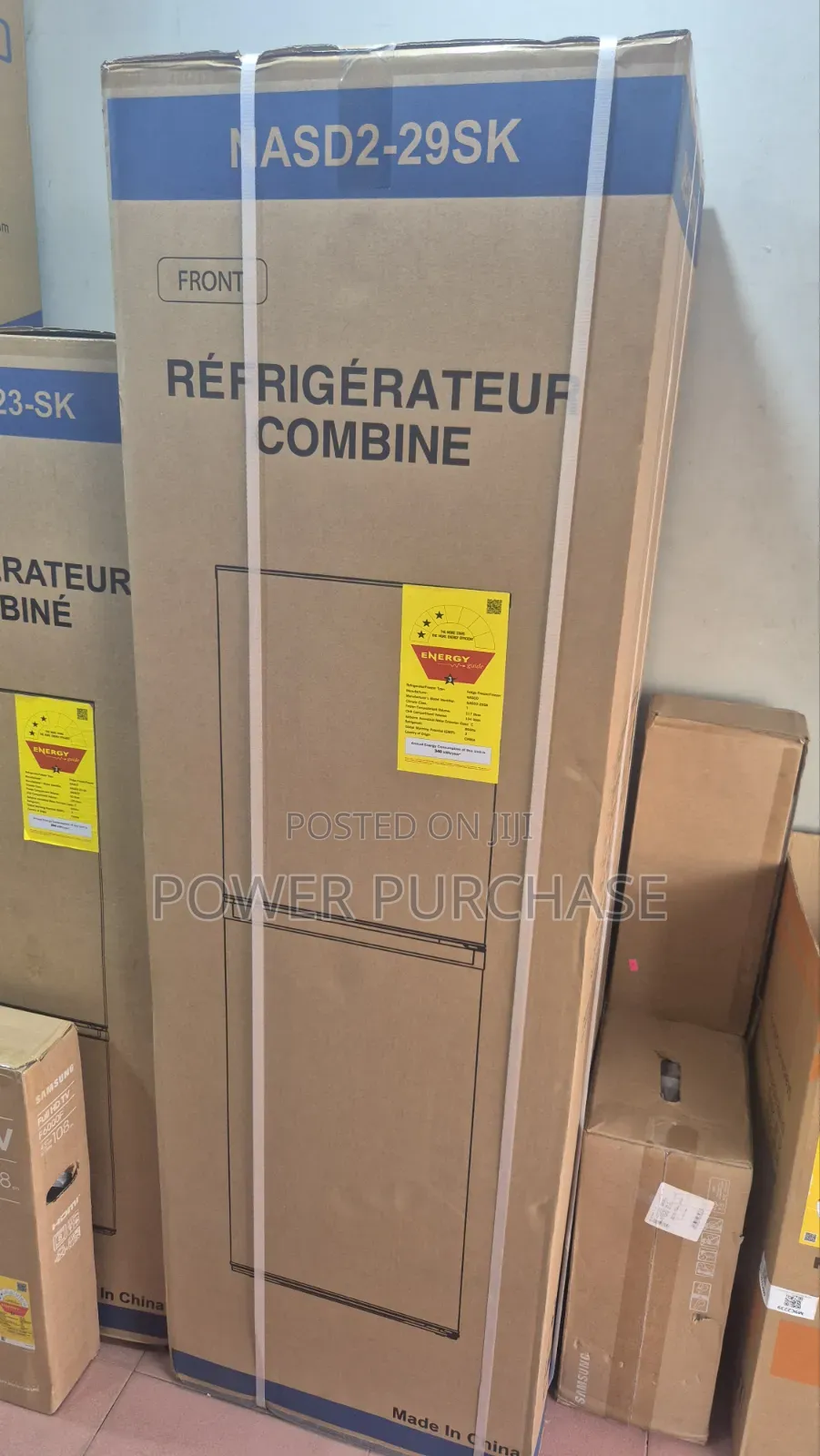 Brand New Nasco 251 Litres Combined Fridge Nasd2-29sk