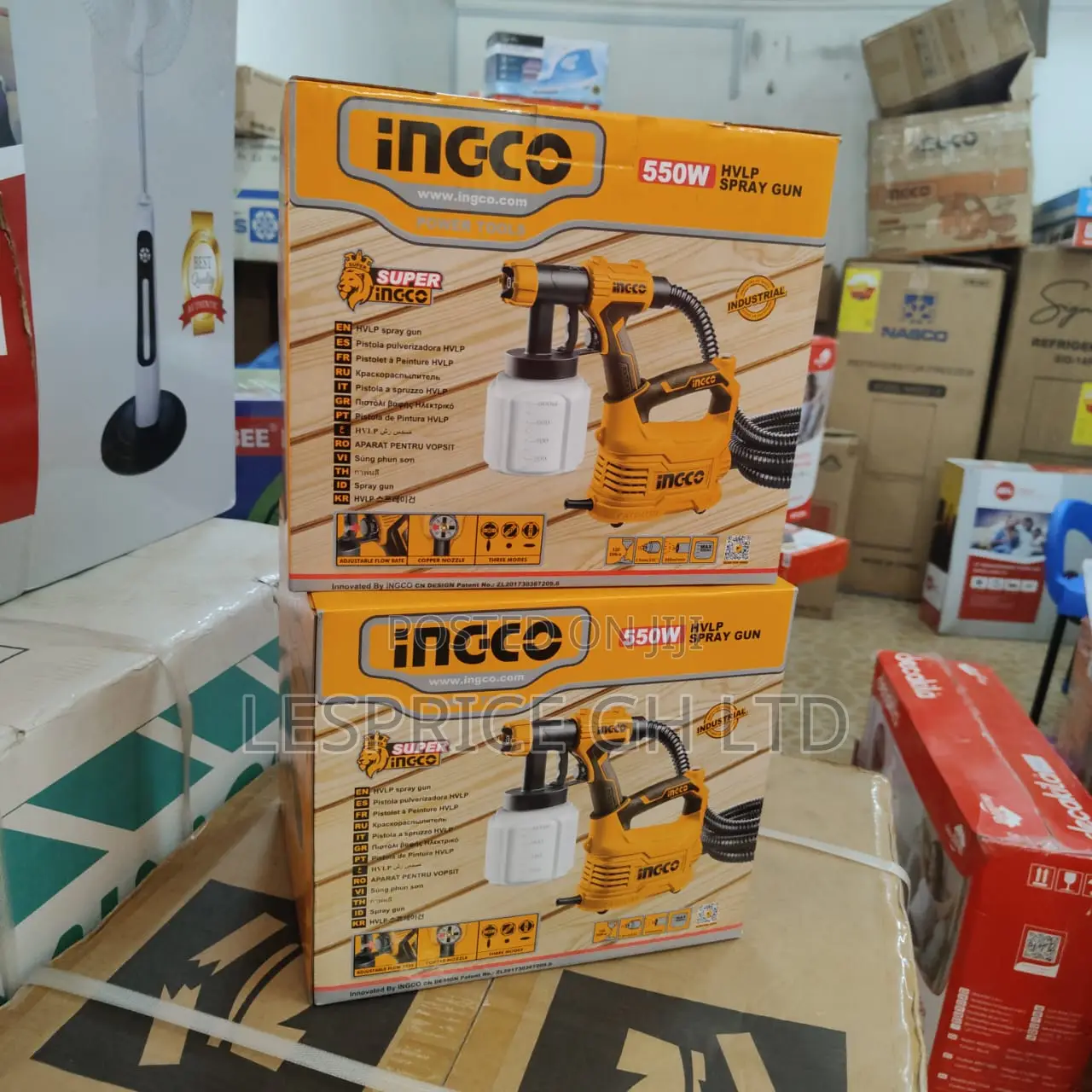 Ingco's Numero Uno 550w Compact Floor Based Spray Gun