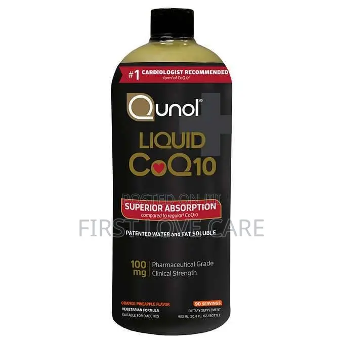 Qunol Liquid Coq10, 100 Mg - 900ml Orange Pineapple