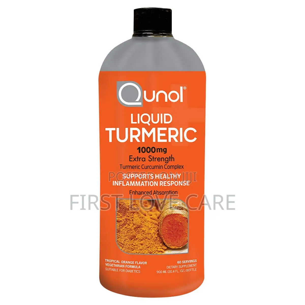 Qunol Liquid Turmeric Dietary Supplement, 30.4 Ounces, 1,000 Mg, Extra