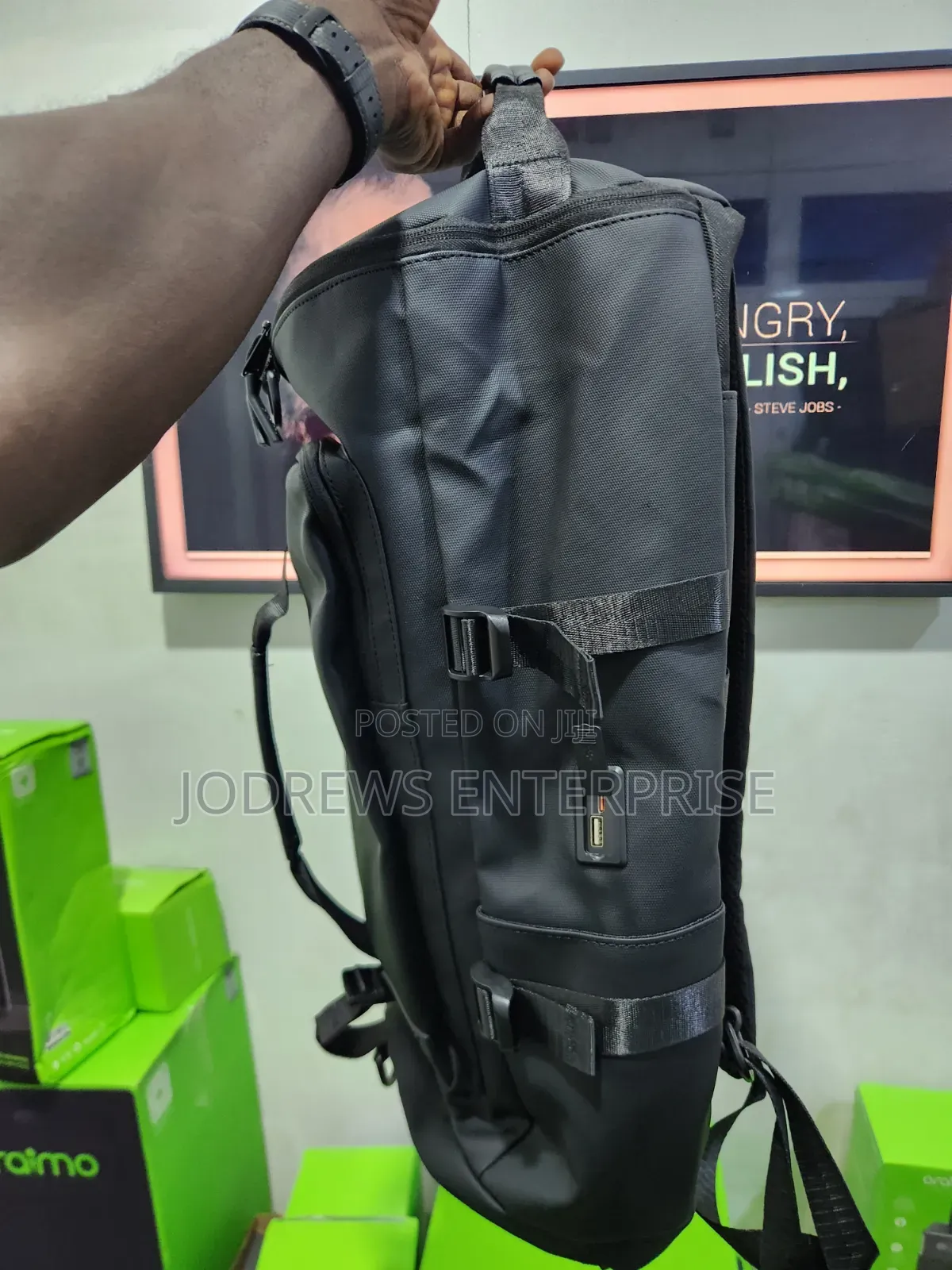 Oraimo Multigo 3-in-1 Durable Type-C Charging Backpack