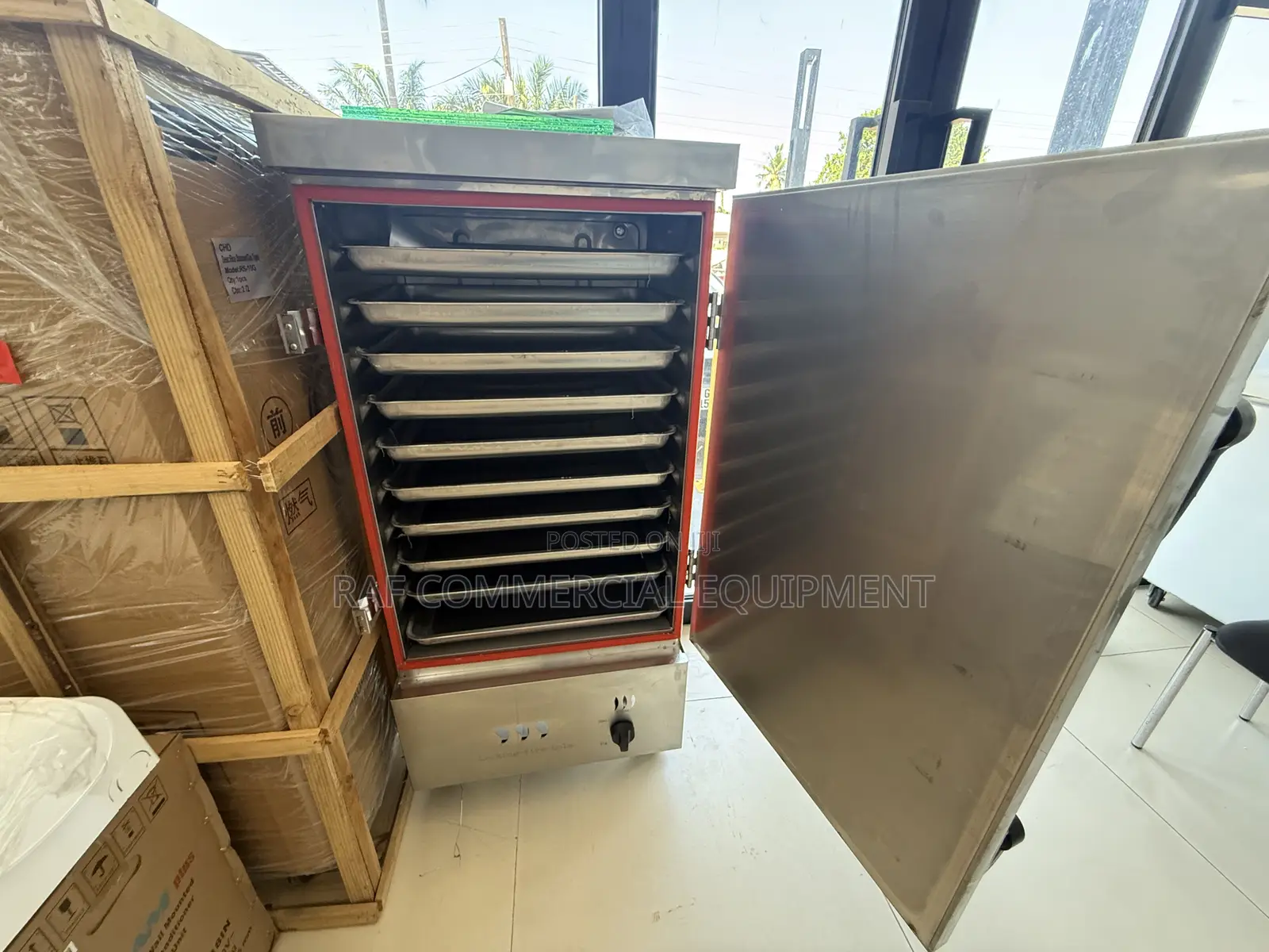 Commercial Rice Steamer Gas 10 Trays