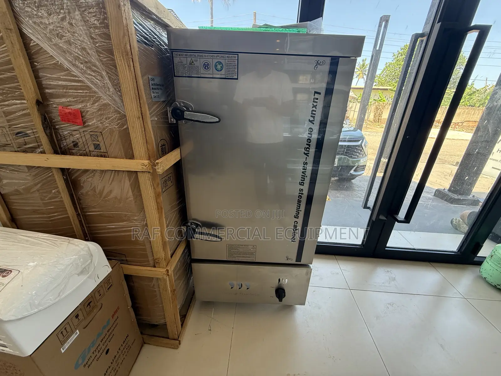 Commercial Rice Steamer Gas 10 Trays